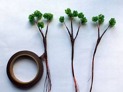 Бонсай из бисера: мастер класс по плетению необычного дерева в фото