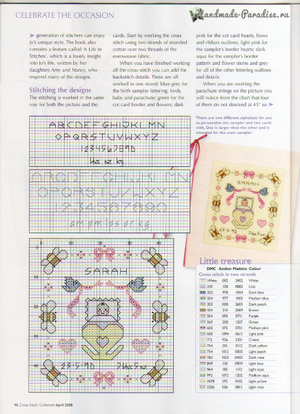 Cross Stitch collection 156. Схемы вышивки крестом в фото