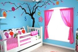 Декорирование детской комнаты своими руками: варианты для интерьера в фото