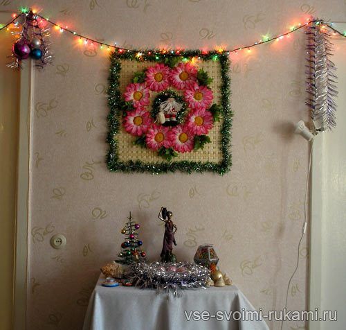 Необычный новогодний декор к Новому 2012 году в фото