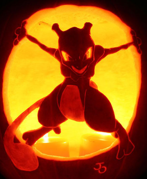 Тыквы на Хэллоуин: Покемоны | Фото в фото